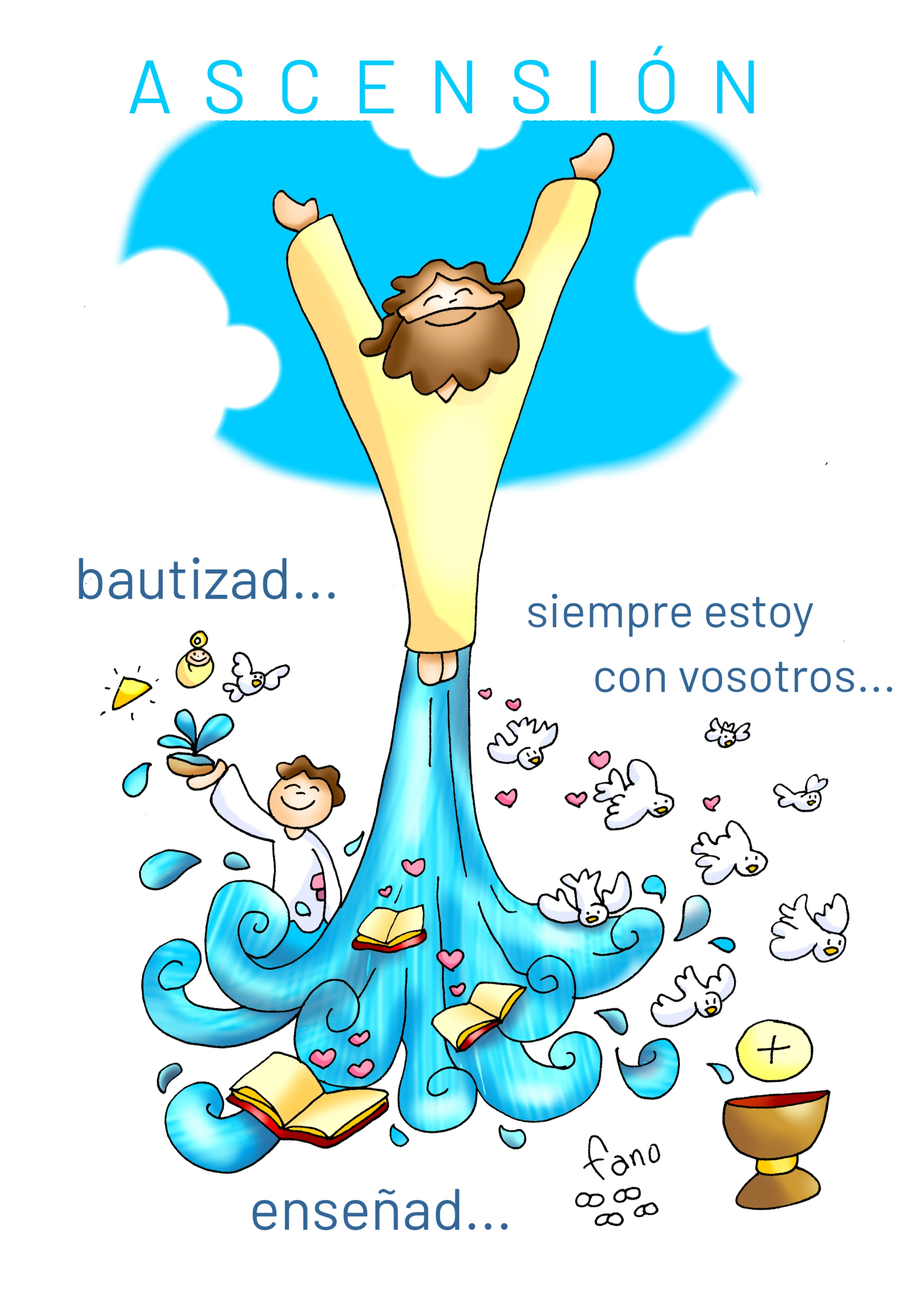 Evangelio Seglar Domingo 17 de Mayo de 2026